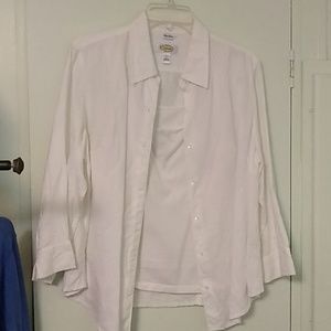 White blouse with tank top